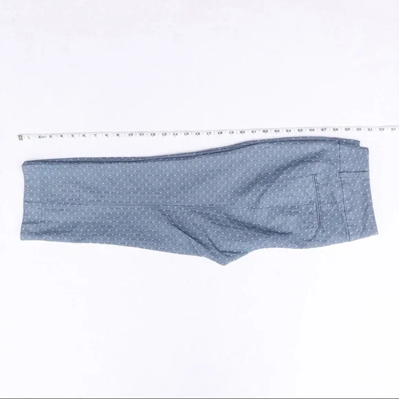 Ann Taylor Petite Signature Cropped Capris Textured Comfortable Casual Pants 10P - Picture 4 of 6